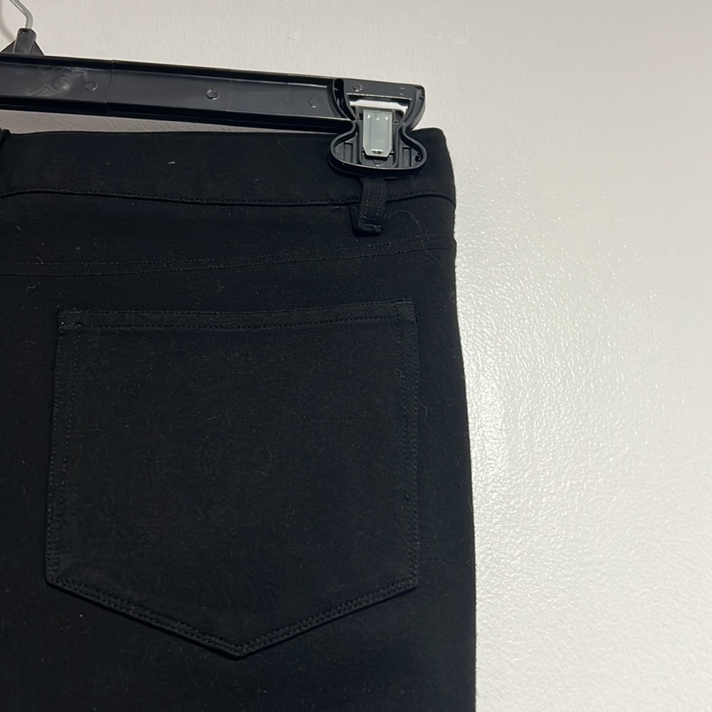 Paige Black Jean Style Pants Sz 28 - Picture 6 of 7